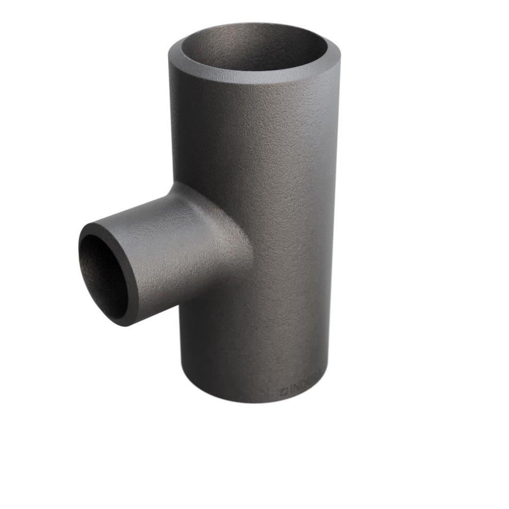 P235GH Weld Tee Reduced - 33.7mm, 33.7mm, 21.3mm, 2,6mm