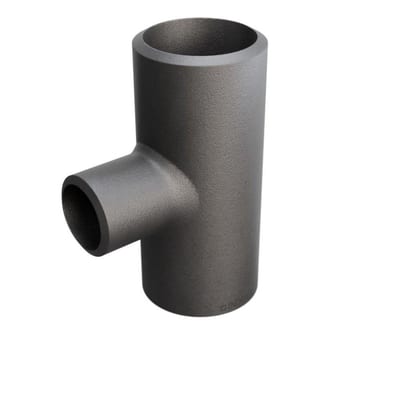 P235GH Weld Tee Reduced - 33.7mm, 33.7mm, 21.3mm, 2,6mm