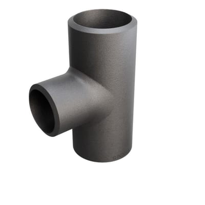 P235GH Weld Tee Reduced - 33.7mm, 33.7mm, 26.9mm, 2,6mm