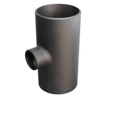 P235GH Weld Tee Reduced - 88.9mm, 88.9mm, 42.4mm, 3,2mm