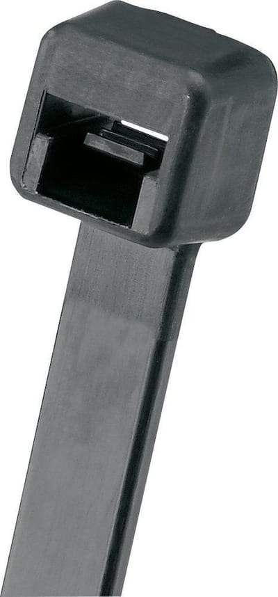 Panduit PLT4S-M0 Cable Tie - 4.8mm, 368mm, PA ( Polyamide ), black