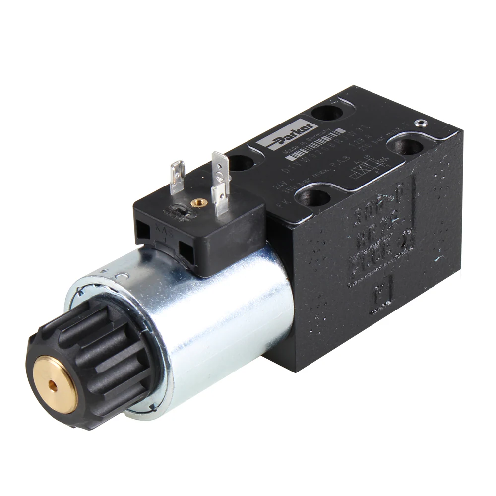 Parker D1VW020BNJW hydraulic valve 4/3 tandem center 24VDC