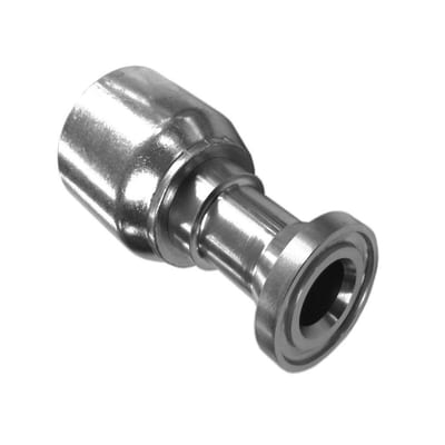 Parker 16A77 Crimp Fitting steel chromated - 3/4", 3/4", 6000psi, 77, 12, Parker 787TC, Parker 797TC