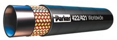 Parker 421SN Hydraulic hose 1-layer synthetic rubber/steel - 6mm, 1/4", 225bar, 48, 4