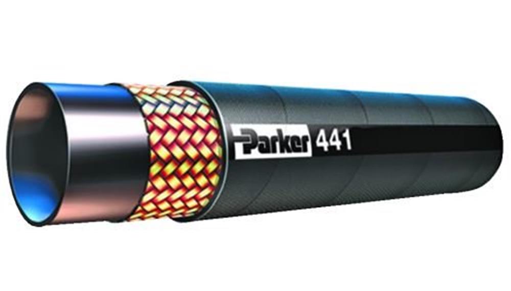 Parker 441 Hydraulic hose synthetic rubber/steel 1-layer - 16mm, 5/8", 192bar, 46, 48, 10