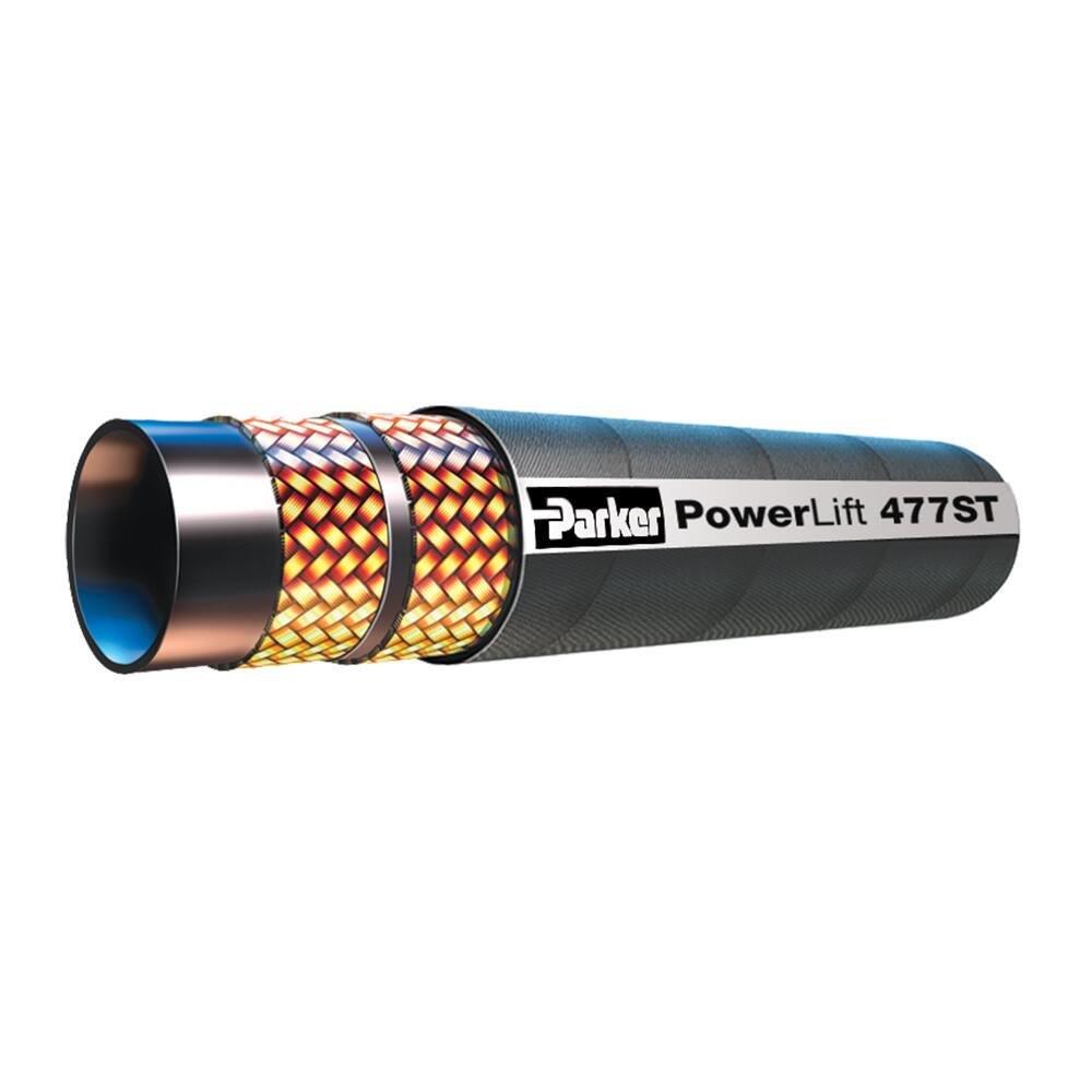 Parker 477ST Hydraulic hose 3/8" synthetic rubber/steel 2-layer - 9.5mm, 3/8", 400bar, 48, 6