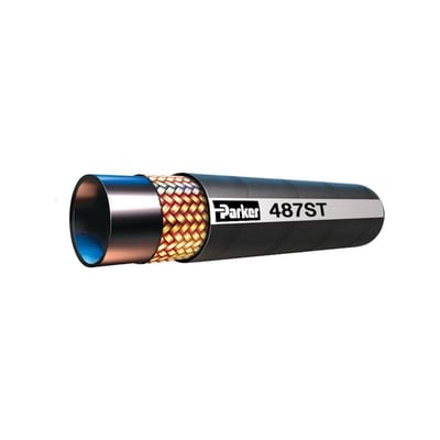 Parker 487ST Hydraulic hose 3-layer synthetic rubber/steel - 50.8mm, 2", 280bar, 77, 32