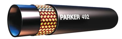 Parker 492 Hydraulic hose 1-layer synthetic rubber/steel - 13mm, 1/2", 190bar, 46, 8