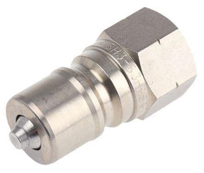 Parker 60 Coupling nipple ISO B stainless BSPP coupling - 1/2", 13, 100bar