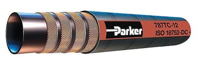 Parker 787 Hydraulic hose 6-layer rubber/steel - 25.4mm, 1", 16, 350bar, 77