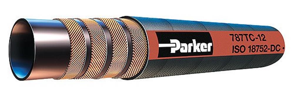 Parker 787 Hydraulic hose 6-layer rubber/steel - 38.1mm, 1 1/2", 24, 350bar, 77