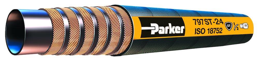 Parker 797ST Hydraulic hose 6-layer synthetic rubber/steel - 25mm, 1", 16, 420bar, 77