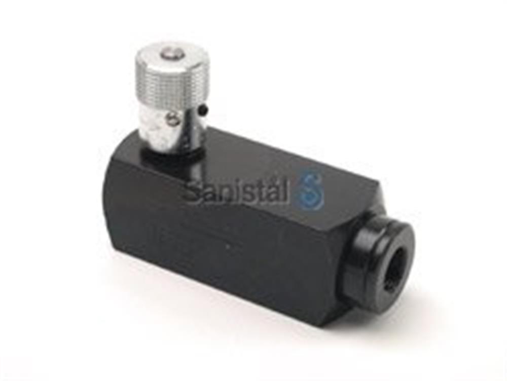Parker 9PCM600S Pressure-compensated throttle valve hydraulic steel coupling / coupling - 3/8