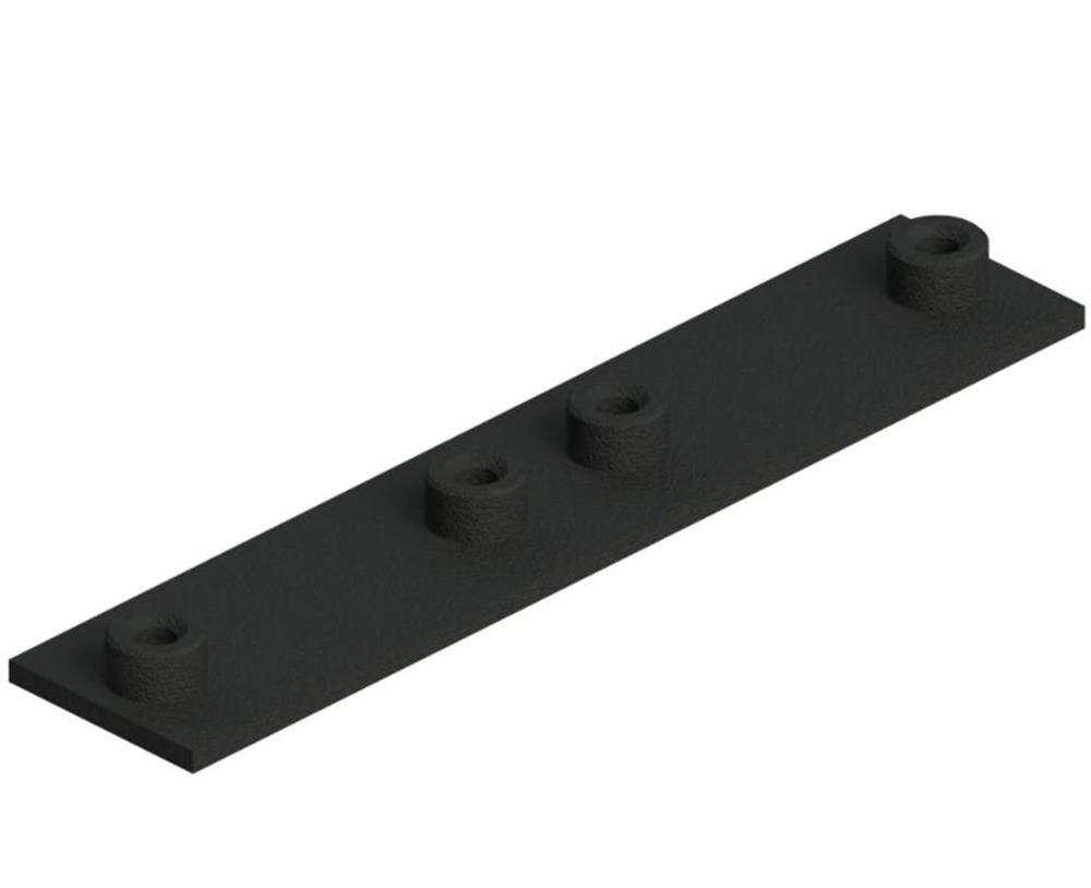 Parker APDA Weld plate double black steel - APD, A4
