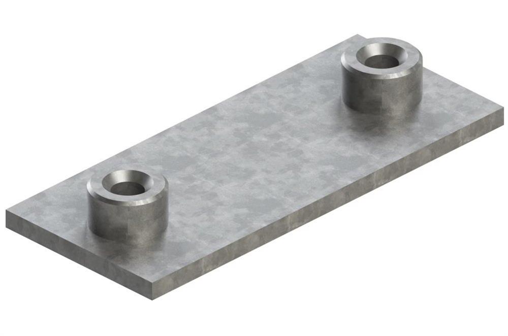 Parker APKA3VZX Weld plate galvanized steel - APK, A3