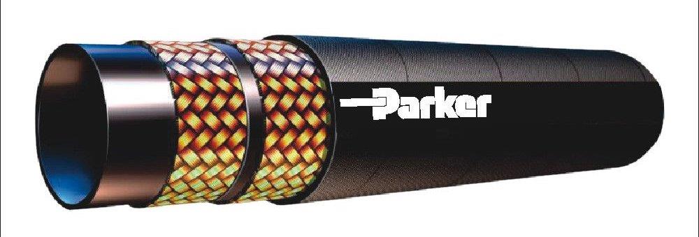 Parker BCH2 Hydraulic hose synthetic rubber/steel 2-layer - 10mm, 3/8", 330bar, 48, 6