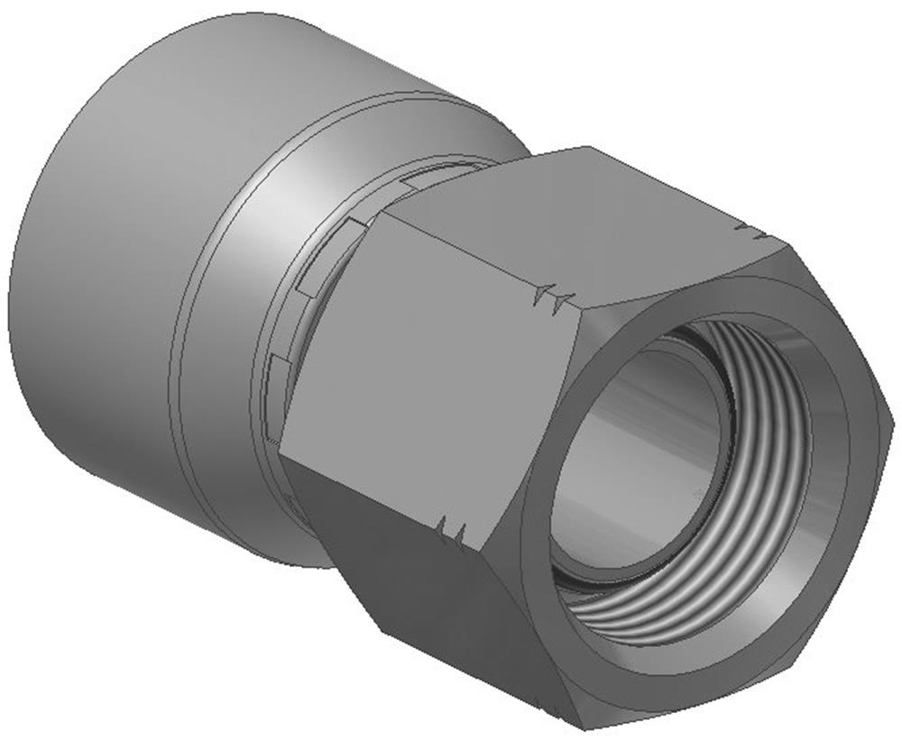 Parker Crimp Fitting - 10255618