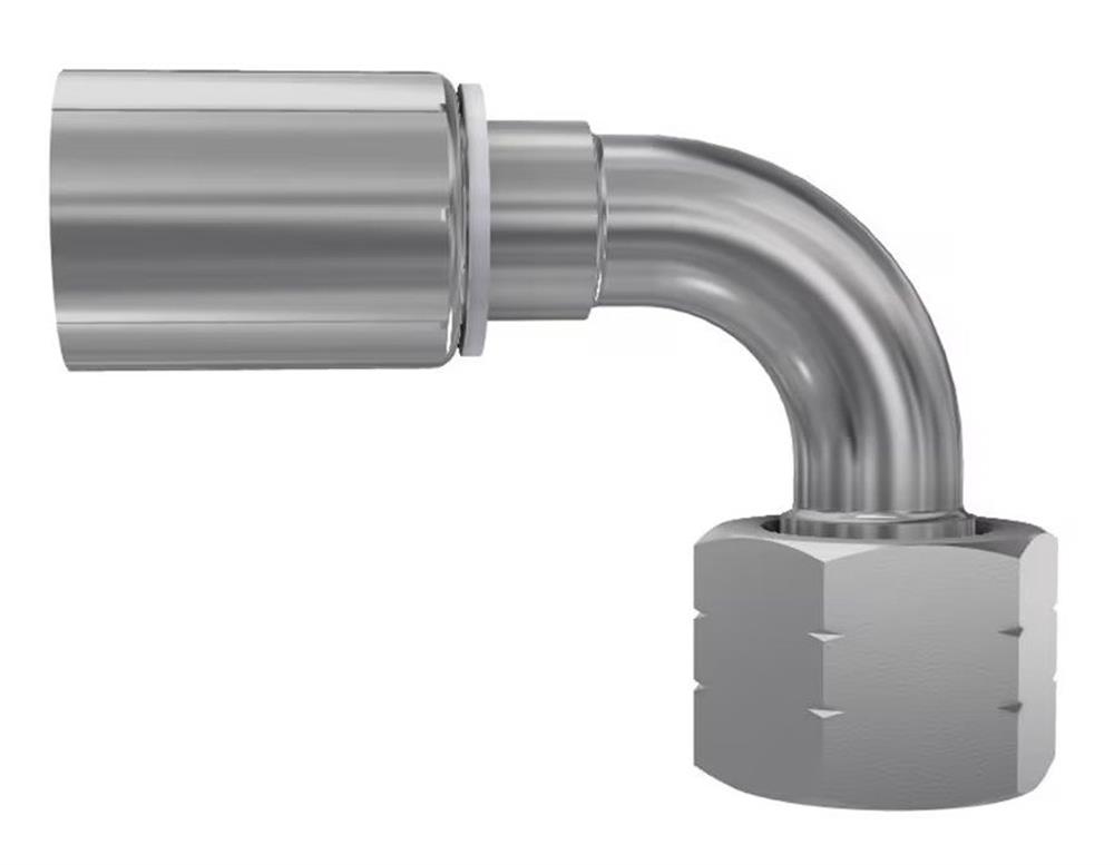 Parker Crimp Fitting BSP - 3/4", 5/8", 90°