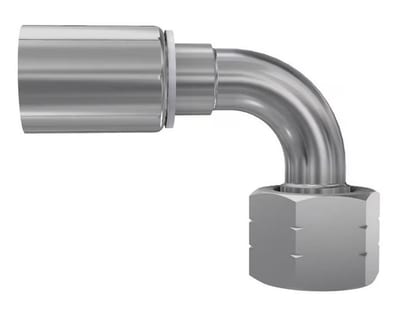 Parker Crimp Fitting BSP - 3/4", 5/8", 90°