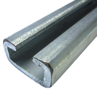 Parker Hanging Rail TS11A/B galvanized - 28mm, 11mm, 2000mm, Light A/B