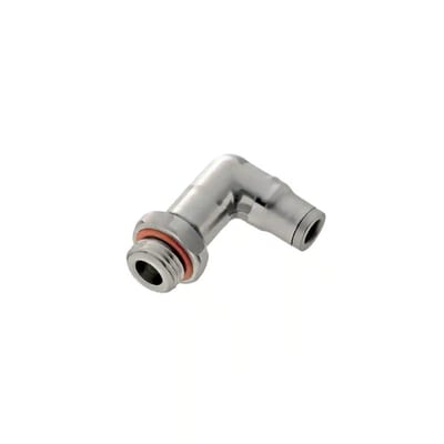 Parker PUSH-IN Long Elbow acid-resistant BSPP - 6mm, 1/4"