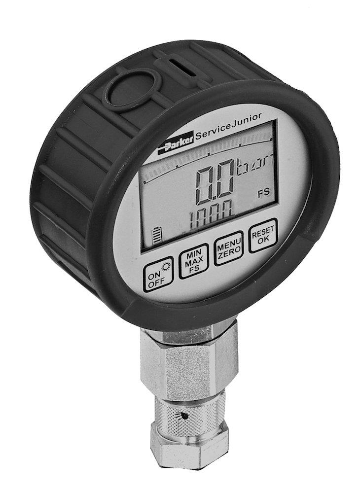 Parker SCJN-1000-01 Digital Manometer studs downward - 0-1000 bar, 1/4"