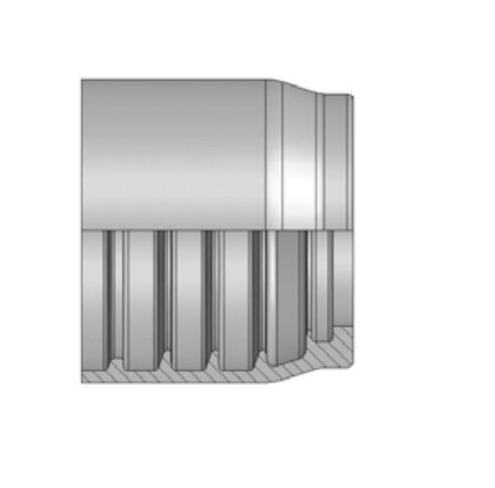 Parker series 48 Cap steel chromated - 2 1/2", 48, Parker 48 Serie
