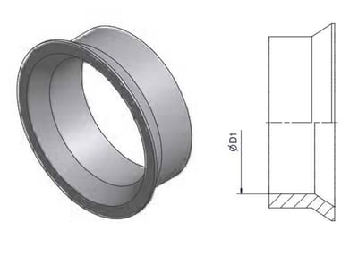 Parker SL40-75-60-CFX Reduction Insert steel chromated - 3000, 6000psi