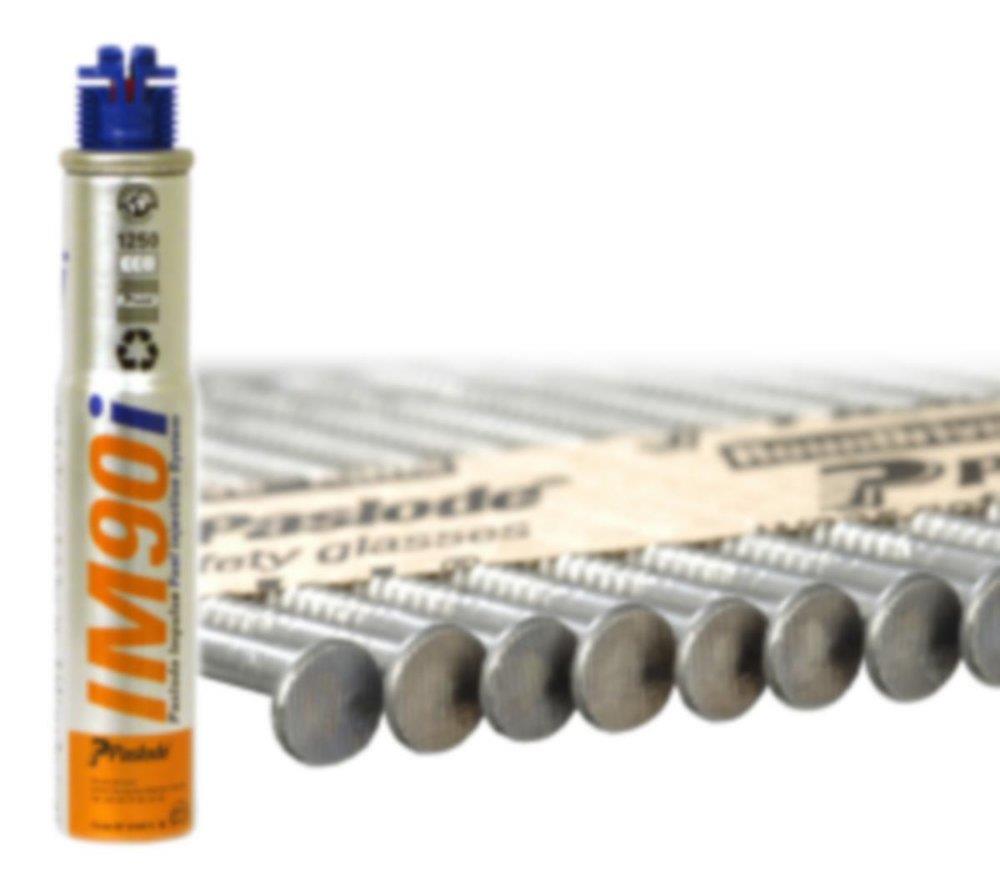 Paslode Rounddrive Fitting Nails - 2.8mm, 51mm, 3750PCS, Hot-dip galvanised