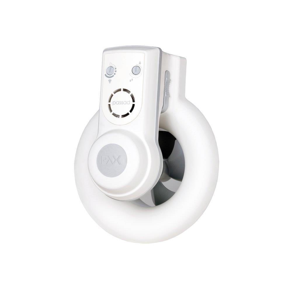 PAX Passad 30 Fan with humidity control and light sensor - 100mm, 100 - 140mm