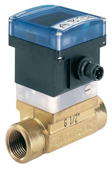 Bürkert Inline Paddle Wheel Flowmeter, Optical Signal Detection