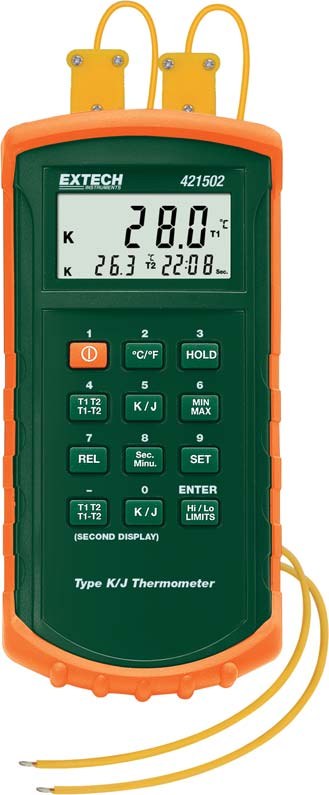 Extech Single Input K-Type Thermometer