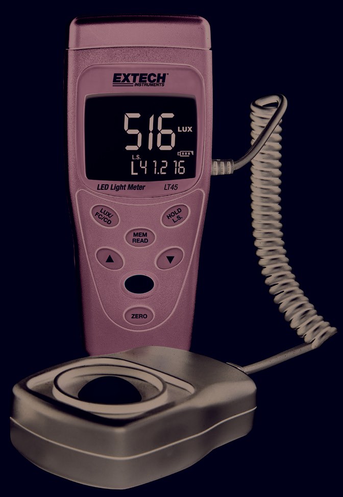 Extech LED Light Meter