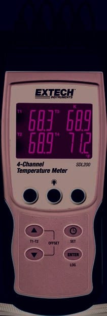 Extech 4-Channel Thermometer Data logger