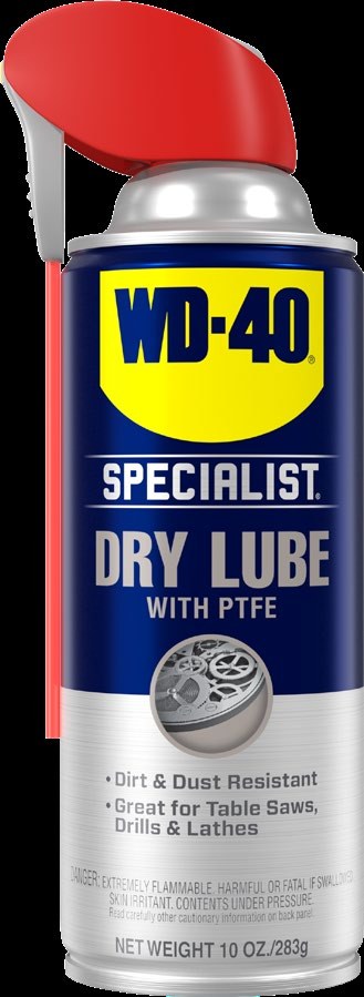 WD-40 Specialist Dirt & Dust Resistant Dry Lube PTFE 10OZ