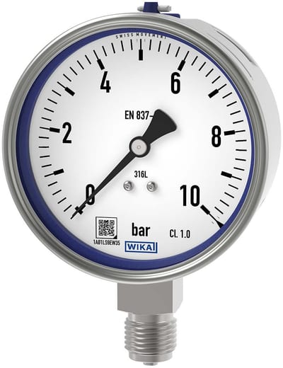 WIKA 232.50 Bourdon 0-10 bar