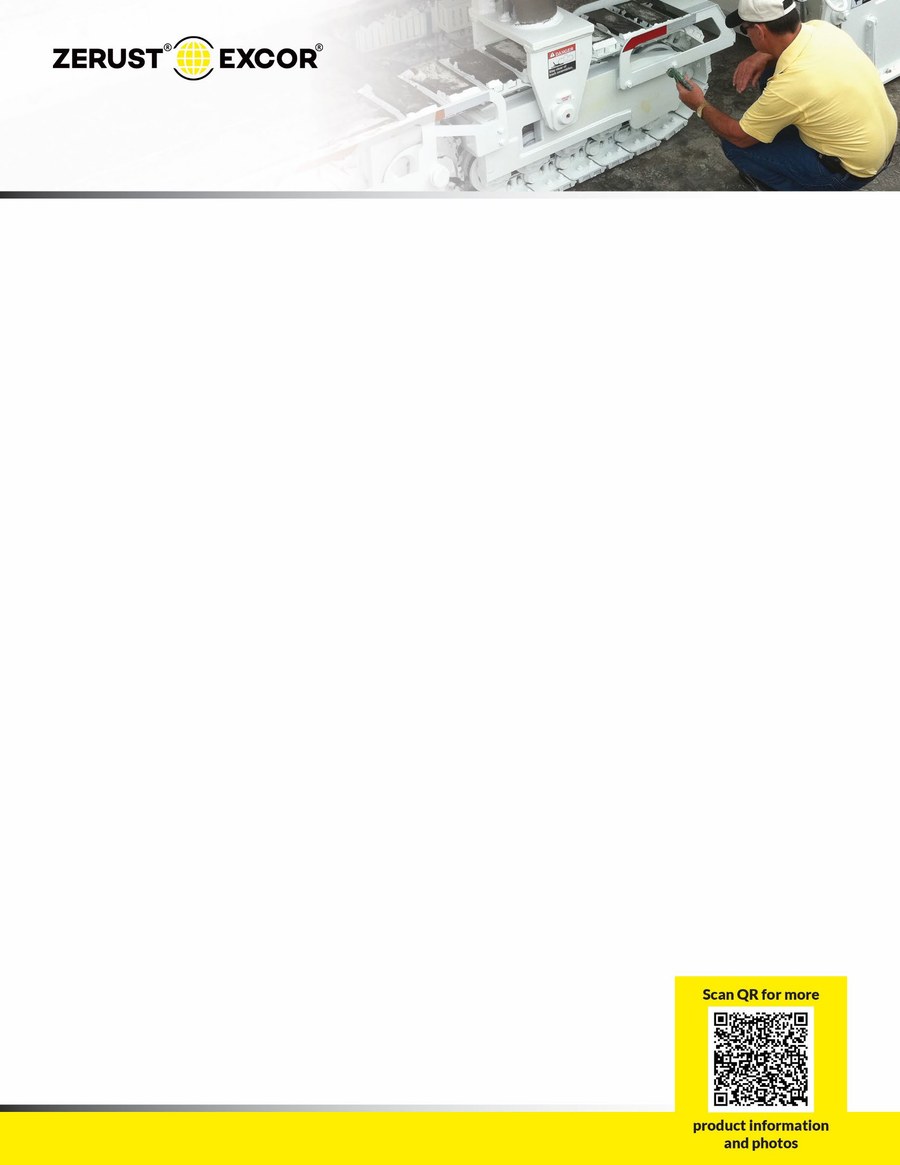 Zerust Axxanol Spray-G Sprayable Rust-Preventative Grease — 55 gal (208 L) drum