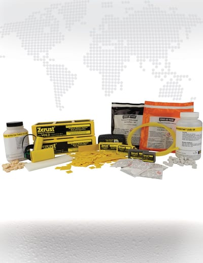 Zerust VCI Vapor Capsule, 4 ft³ Multimetal Corrosion Protection (50/case)