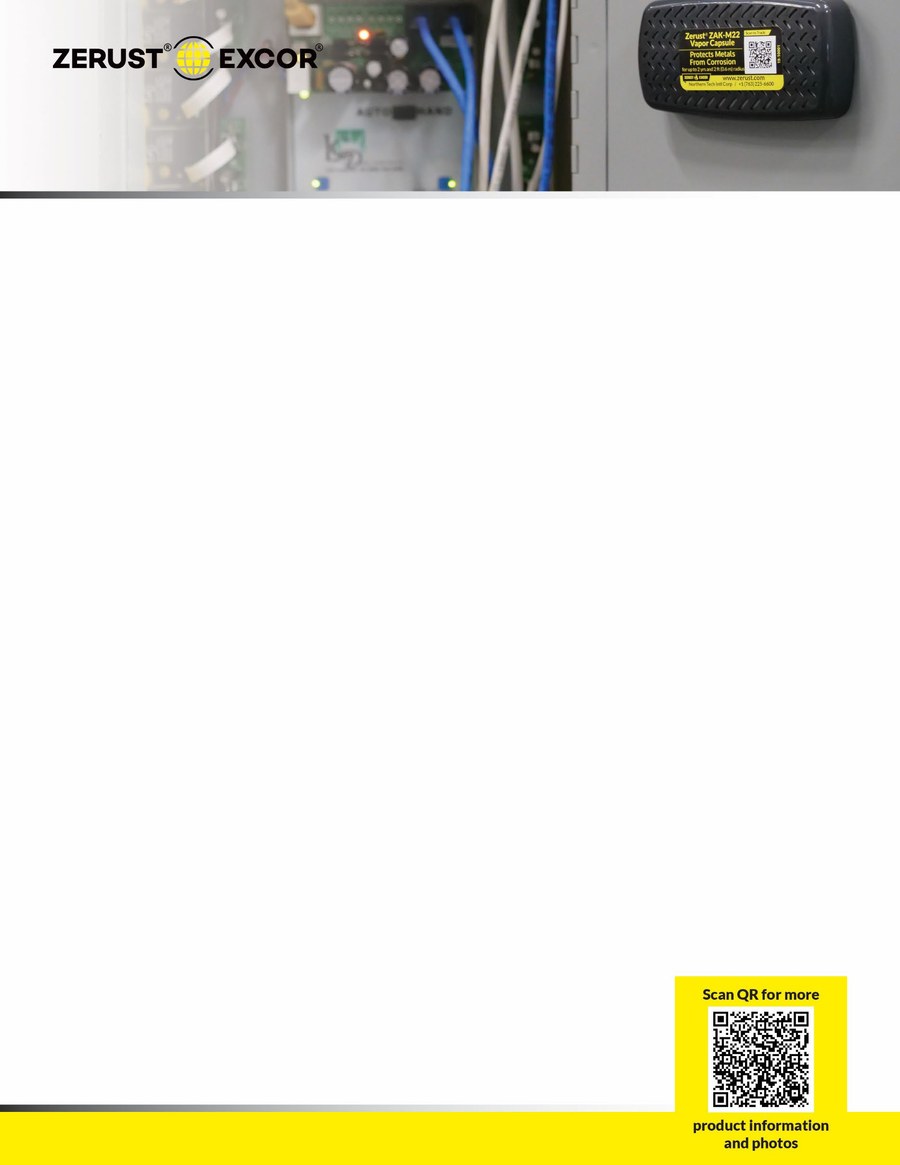 Zerust ZAK-M22 VCI Vapor Capsule, up to 35 ft³