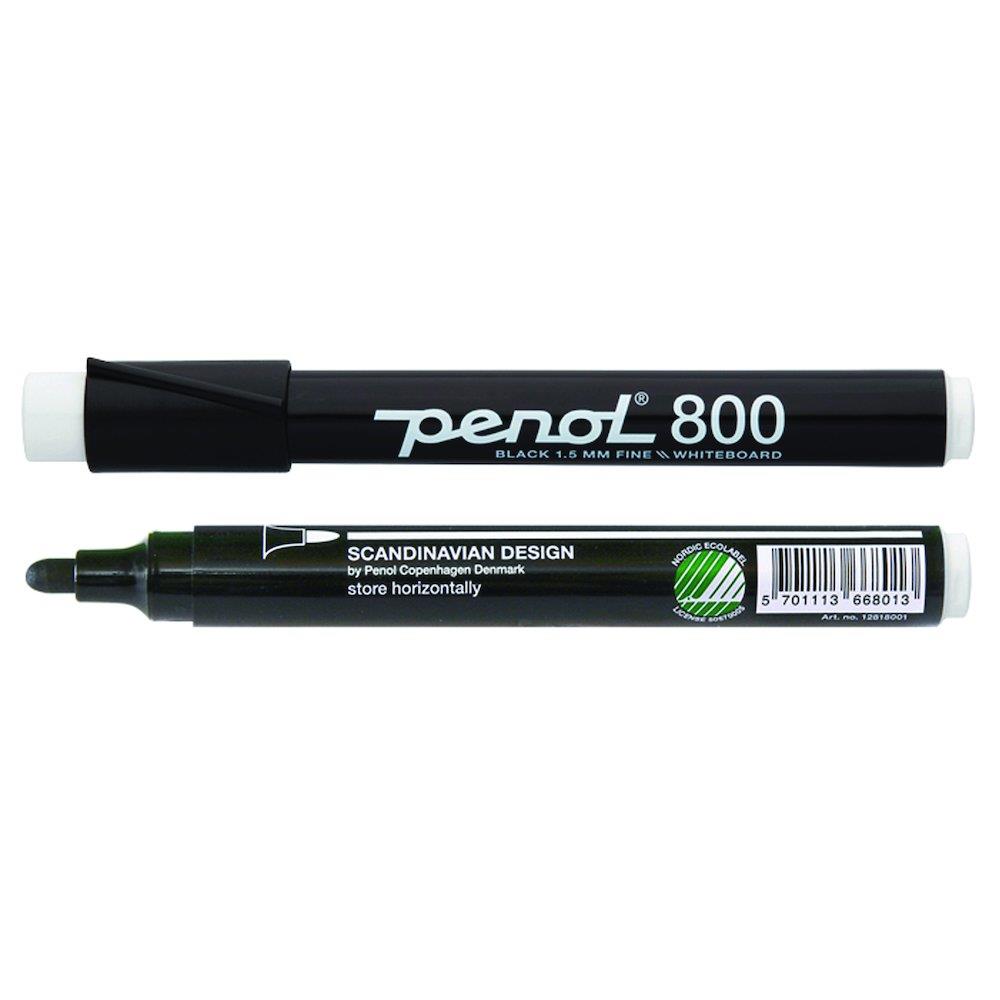 Penol 800 Whiteboard Marker - 1PCS, black