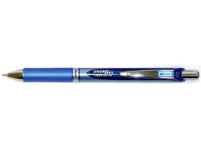 Pentel EnerGel BLN75-C Roller Pen blue - 12PCS, blue