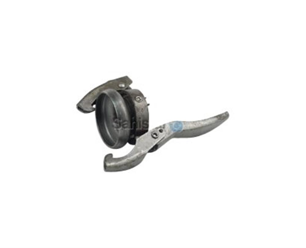 Perrot Weld coupling with locking ring steel female - 50, 50mm