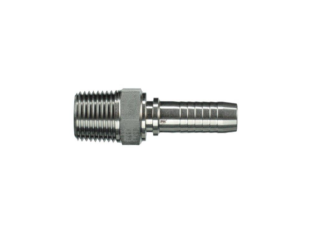 PH AGN Crimp Fitting NPT acid-resistant - 3/4", 3/4", Parker 301SN, Parker 421SN, Parker 462, Parker 462ST, Parker 492