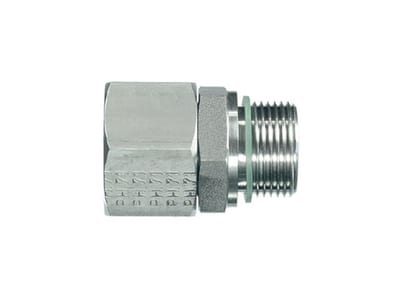 PH EGE Straight Insertion adjustable WD acid-resistant BSPP light - 12mm, 1/2", 400bar