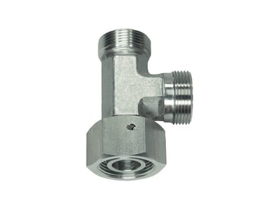 PH EVL Adjustable Tee Connector acid-resistant light - 6mm, 500bar