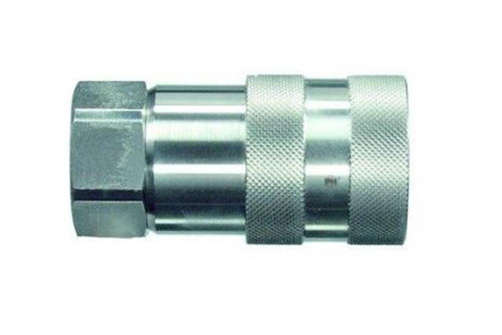 PH FF Quick Coupling flatface acid-resistant BSPP coupling - 1", 25, 250bar