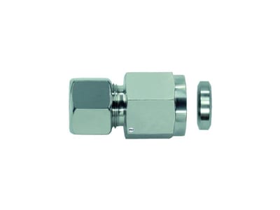PH MV Manometer Fitting complete acid-resistant BSPP light - 10mm, 1/4", 315bar