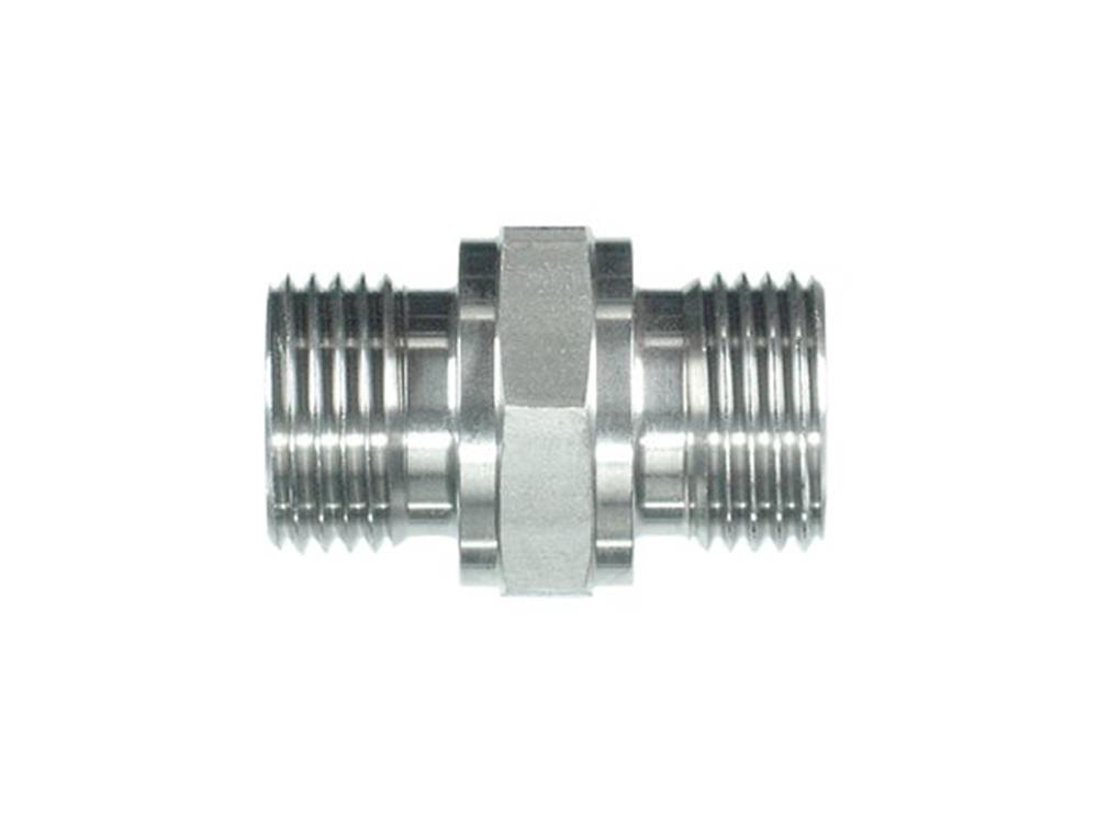 PH Nipple acid-resistant BSPP nipple - 1/2", 1/2"