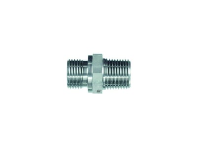 PH Nipple acid-resistant BSPP/NPT nipple - 1/4", 1/4"
