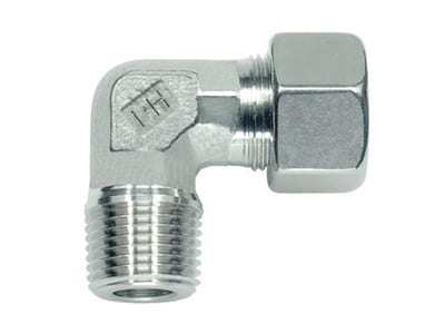 PH WE Complete Angle Insertion acid-resistant BSPT light - 12mm, 3/8", 315bar, 90°